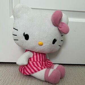 LIMITED EDITION Sanrio Hello Kitty Plush with Pink Bow(JAKKS Pacific in 2011)